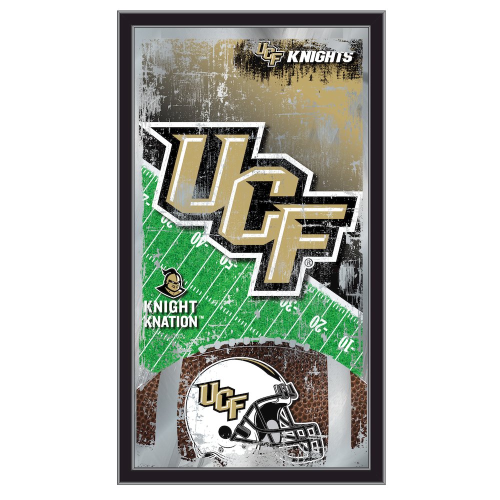 Central Florida 15" x 26" Football Mirror