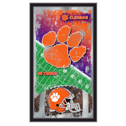 Clemson 15" x 26" Football Mirror