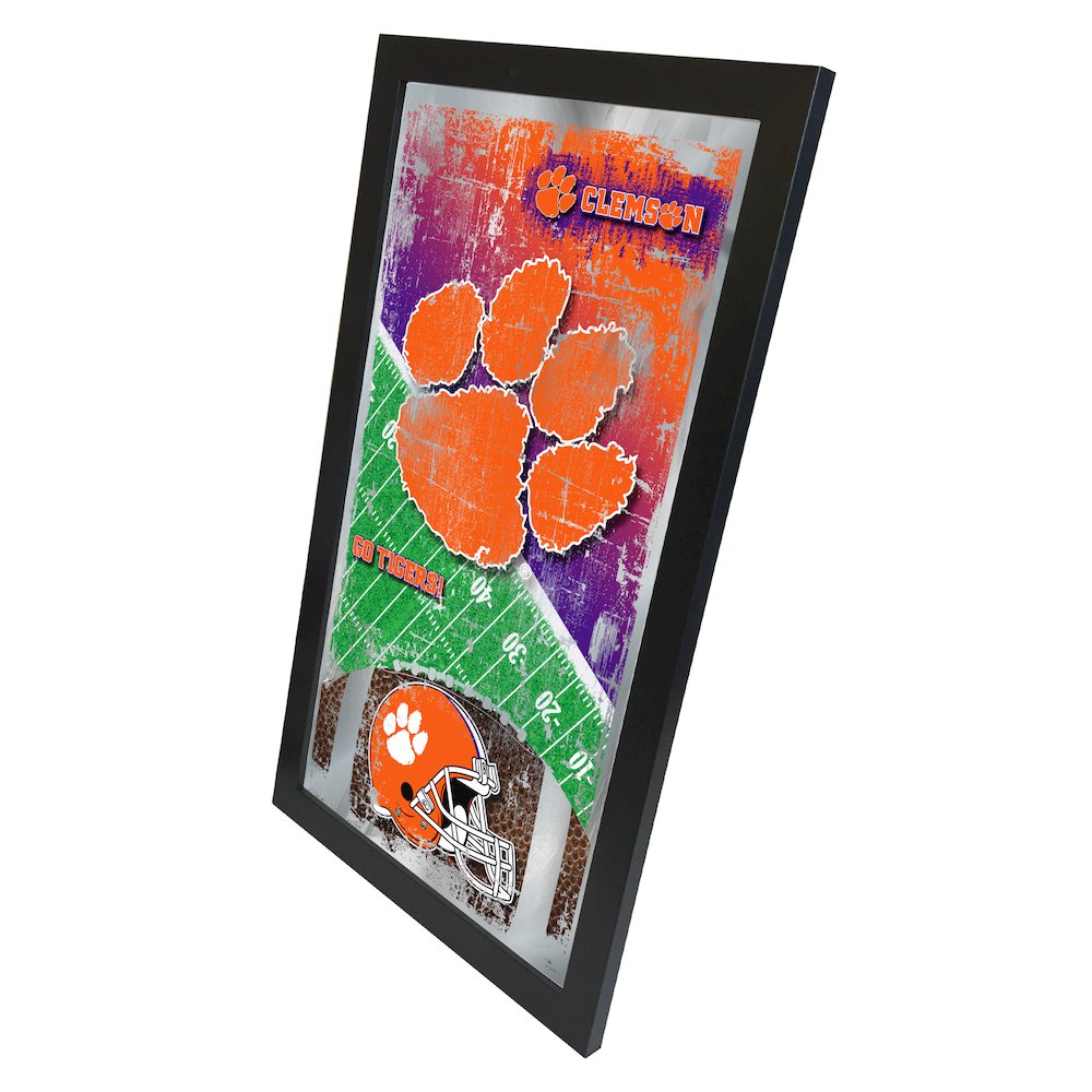 Clemson 15" x 26" Football Mirror