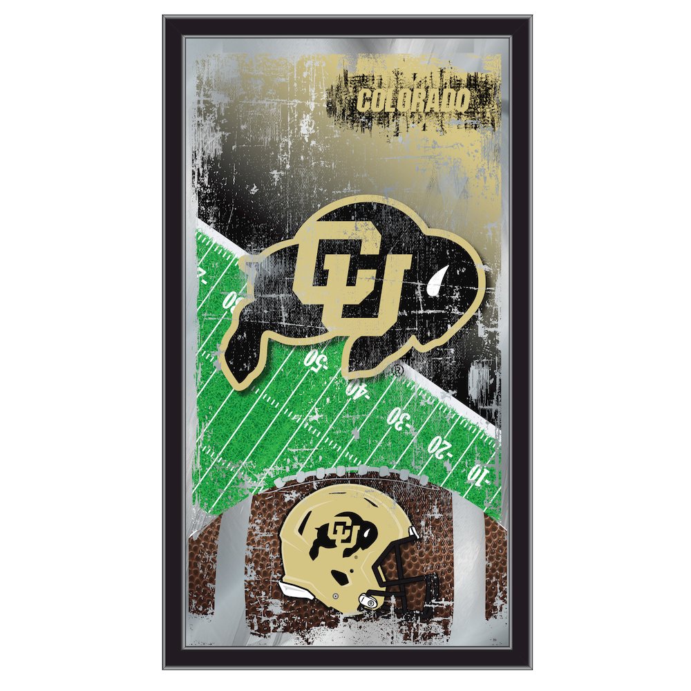 Colorado 15" x 26" Football Mirror