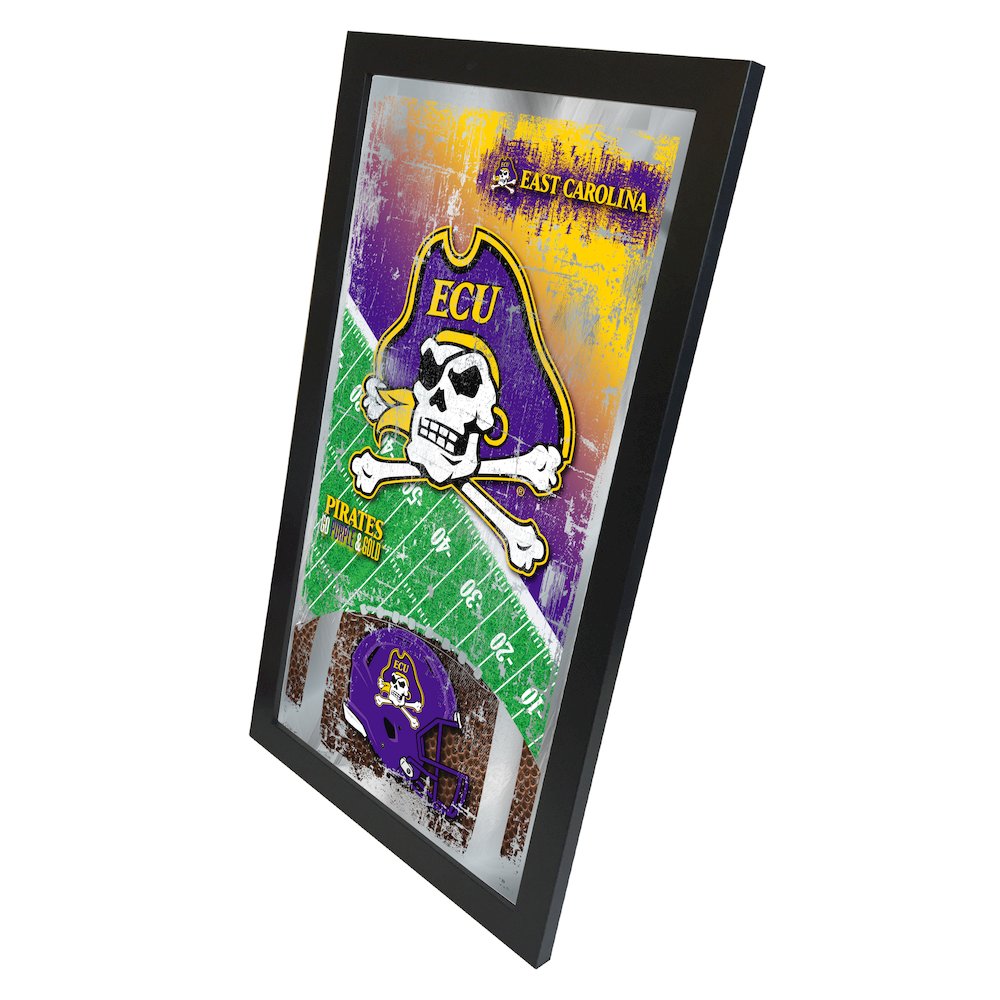 East Carolina 15" x 26" Football Mirror