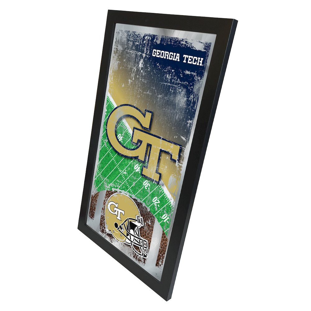 Georgia Tech 15" x 26" Football Mirror