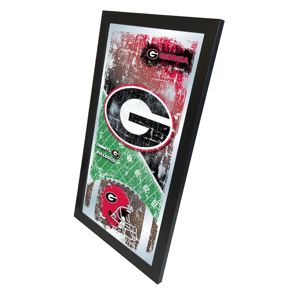 Georgia 15" x 26" Football Mirror