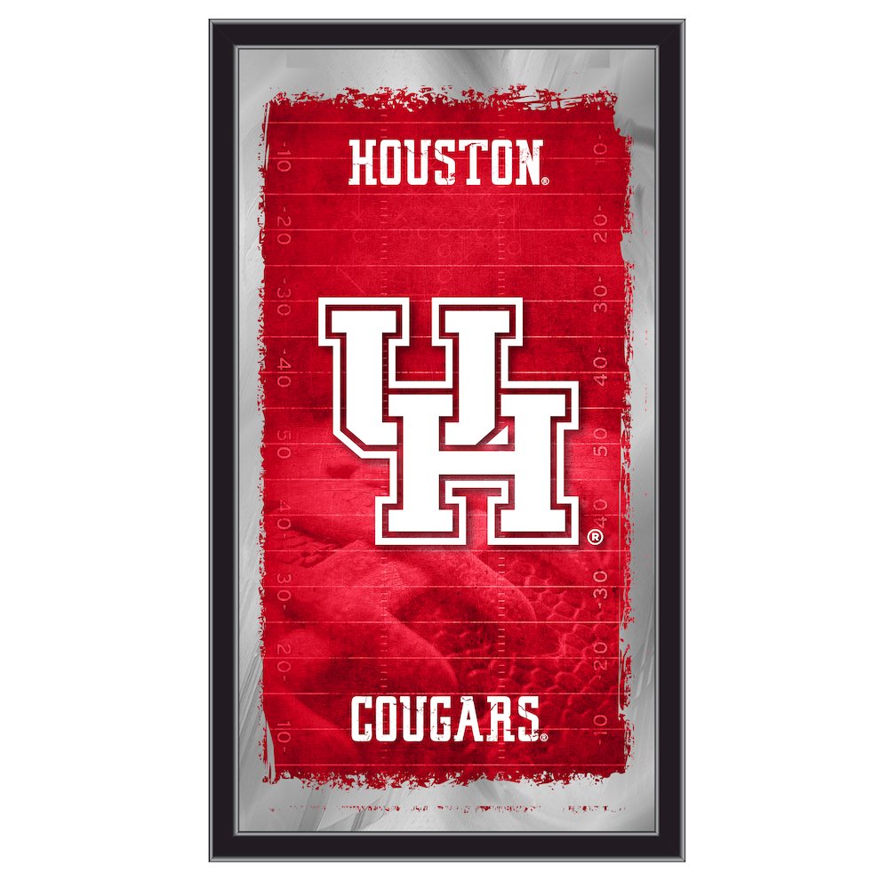 University of Houston 15" x 26" Football Mirror