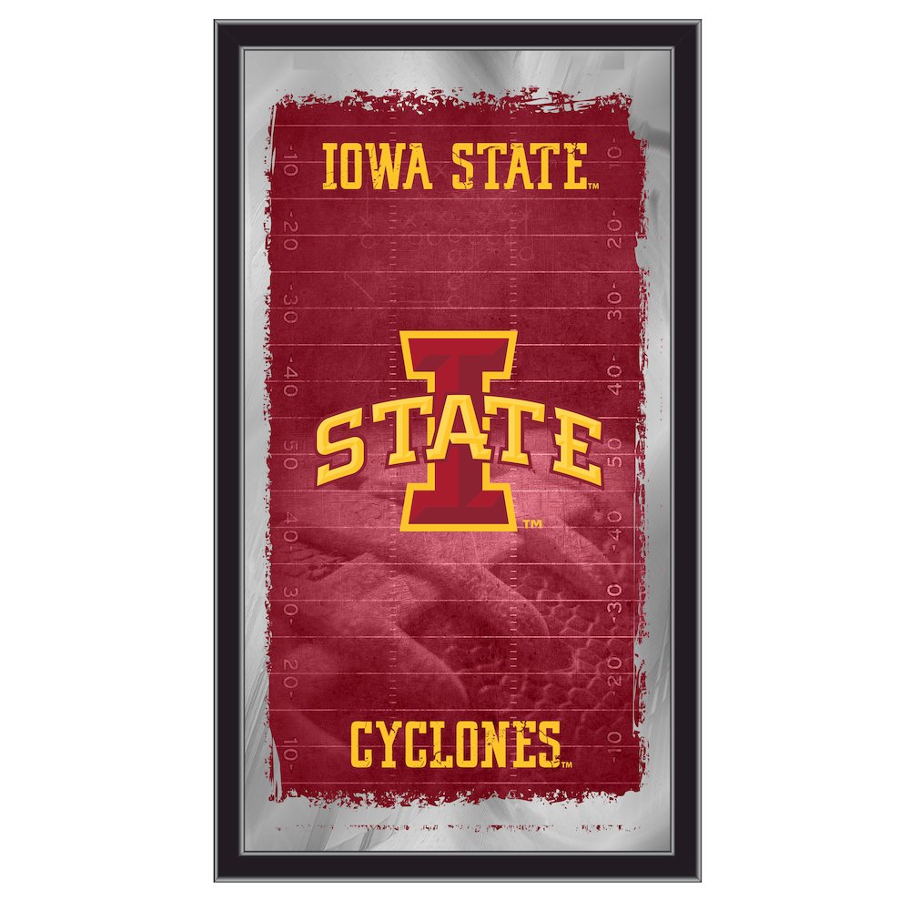 Iowa State 15" x 26" Football Mirror