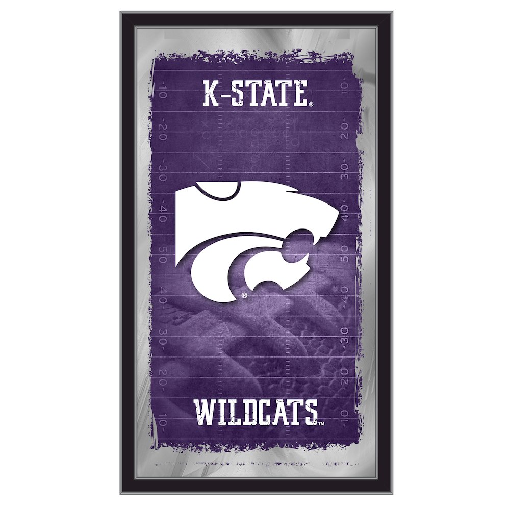 Kansas State 15" x 26" Football Mirror