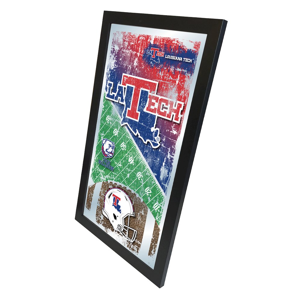 Louisiana Tech 15" x 26" Football Mirror