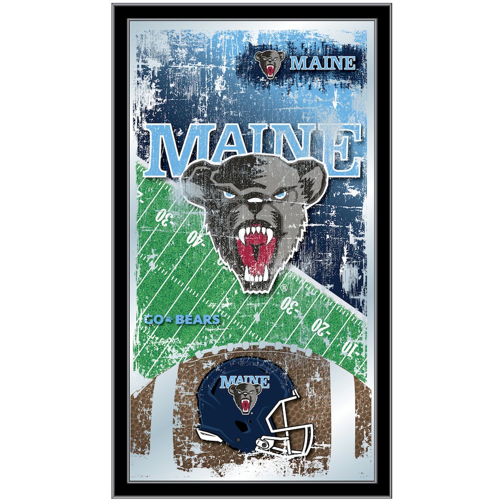 Maine 15" x 26" Football Mirror