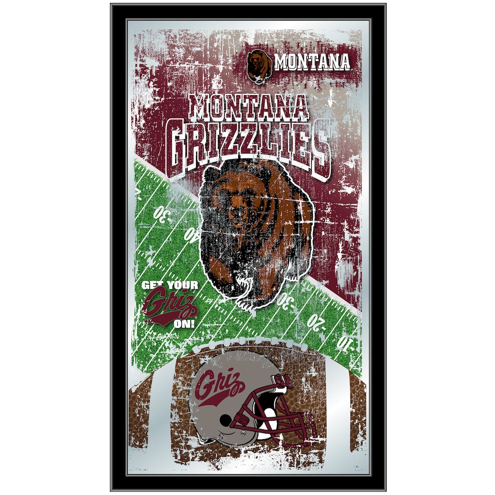 Montana 15" x 26" Football Mirror