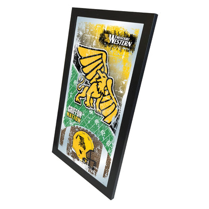 Missouri Western State 15" x 26" Football Mirror