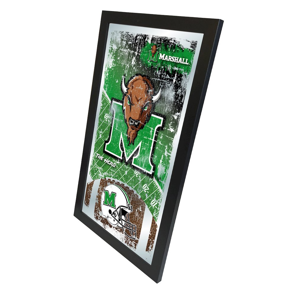 Marshall 15" x 26" Football Mirror