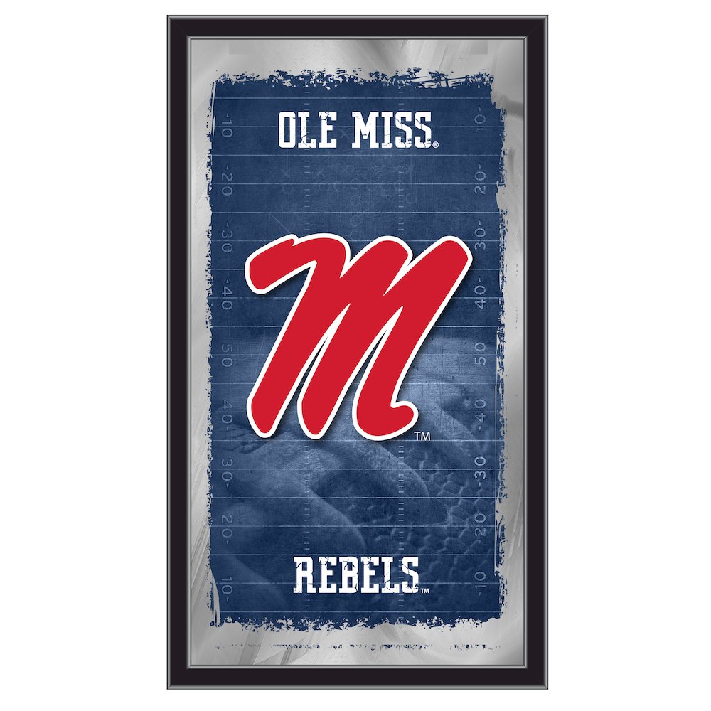 Ole' Miss 15" x 26" Football Mirror