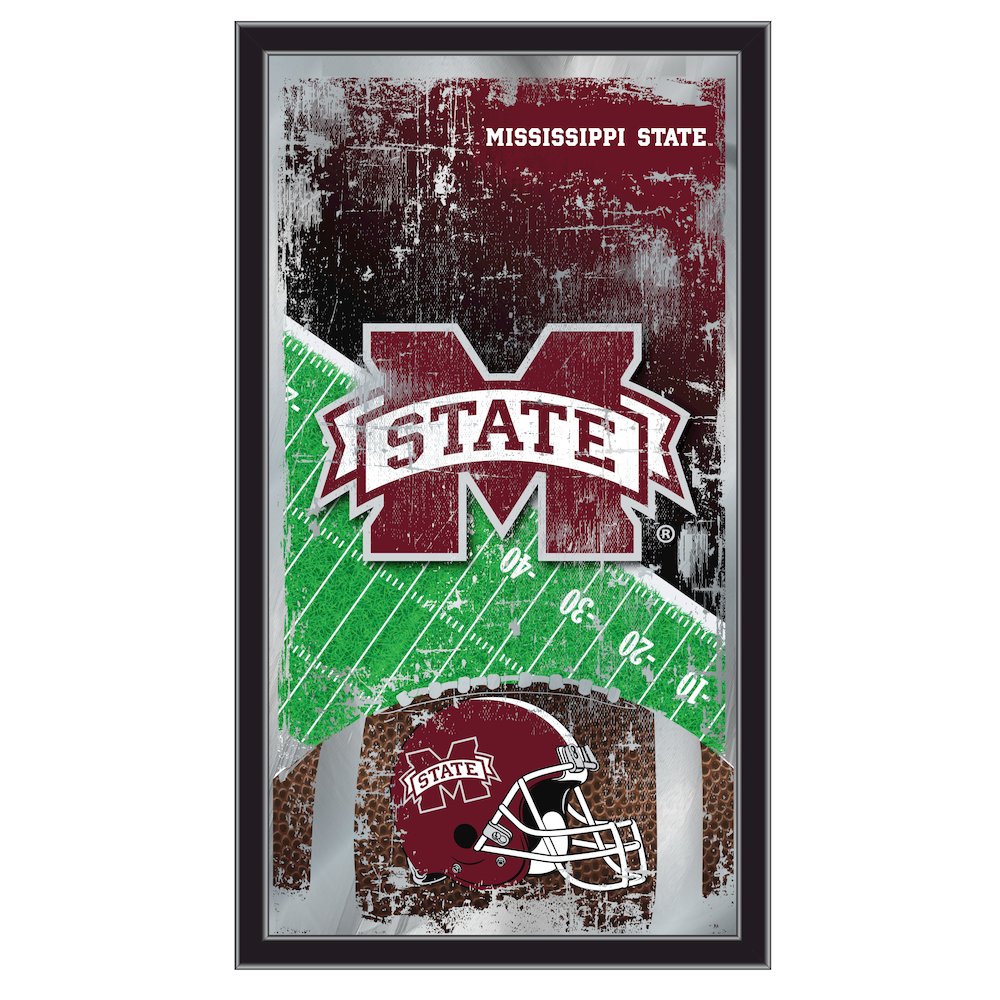 Mississippi State 15" x 26" Football Mirror