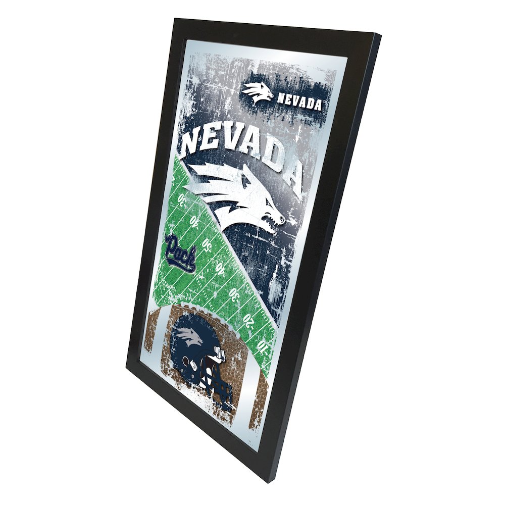 Nevada 15" x 26" Football Mirror