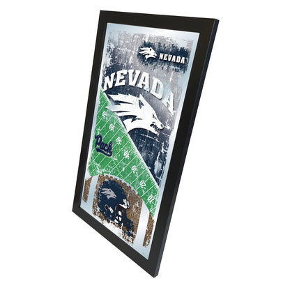Nevada 15" x 26" Football Mirror