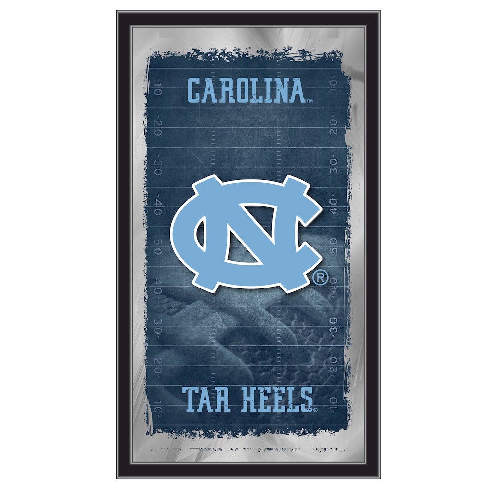 North Carolina 15" x 26" Football Mirror