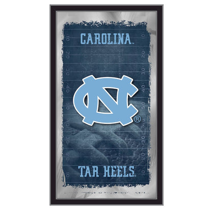 North Carolina 15" x 26" Football Mirror