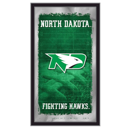 North Dakota 15" x 26" Football Mirror