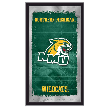 Northern Michigan 15" x 26" Football Mirror