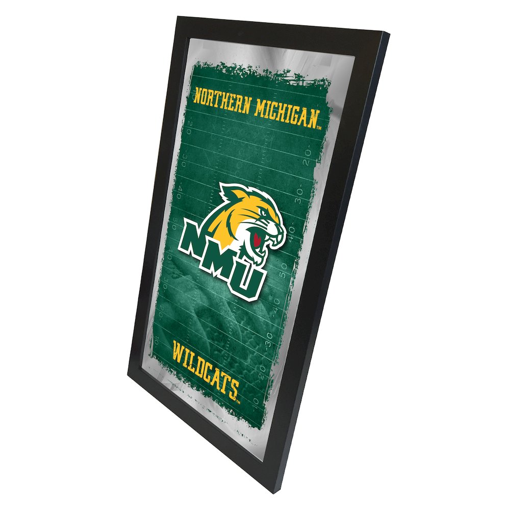Northern Michigan 15" x 26" Football Mirror