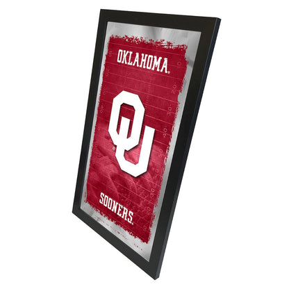 Oklahoma 15" x 26" Football Mirror