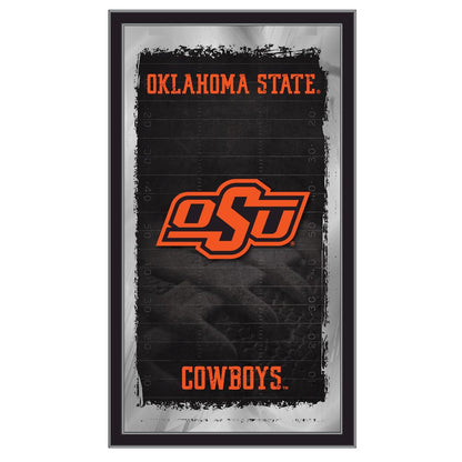 Oklahoma State 15" x 26" Football Mirror