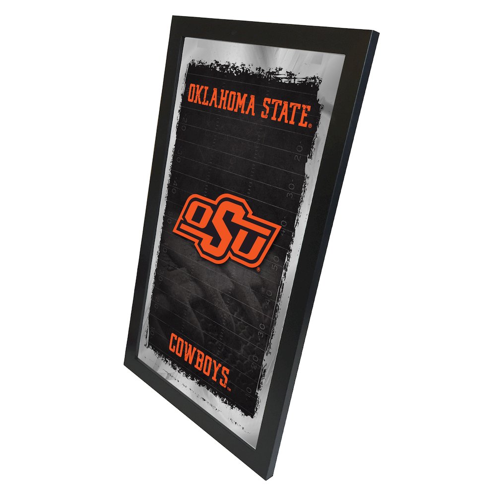 Oklahoma State 15" x 26" Football Mirror