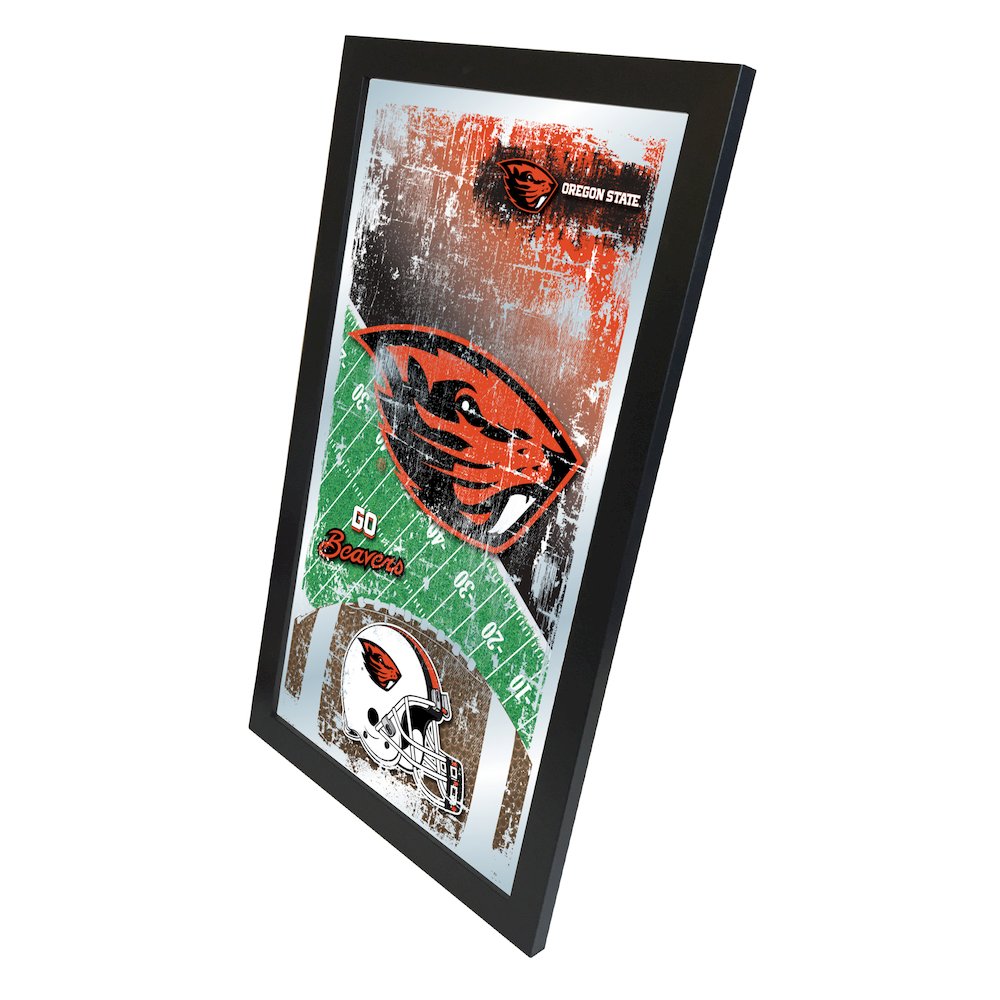 Oregon State 15" x 26" Football Mirror