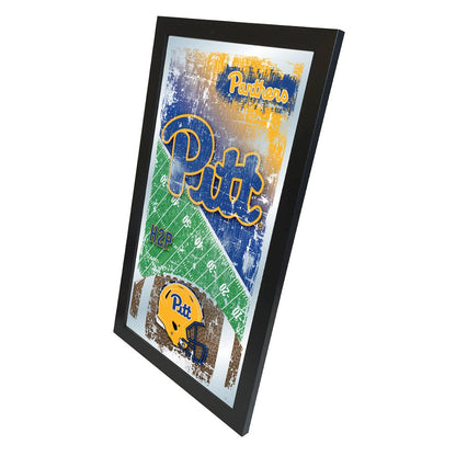 Pitt 15" x 26" Football Mirror