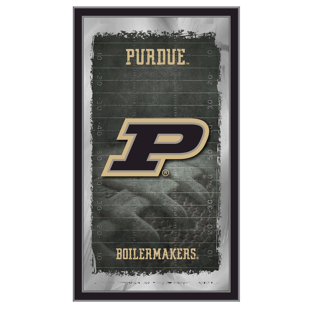 Purdue 15" x 26" Football Mirror