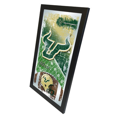 South Florida 15" x 26" Football Mirror
