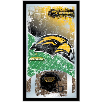 Southern Miss 15" x 26" Football Mirror