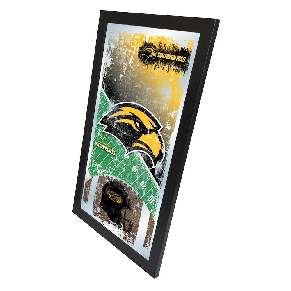 Southern Miss 15" x 26" Football Mirror
