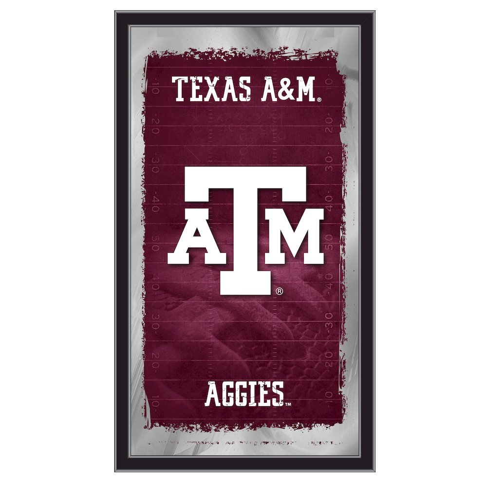 Texas A&M 15" x 26" Football Mirror