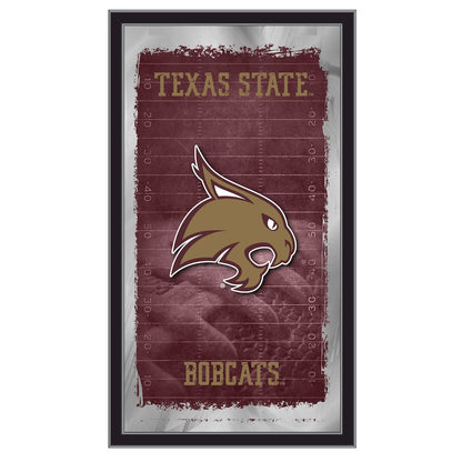 Texas State 15" x 26" Football Mirror