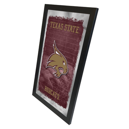 Texas State 15" x 26" Football Mirror