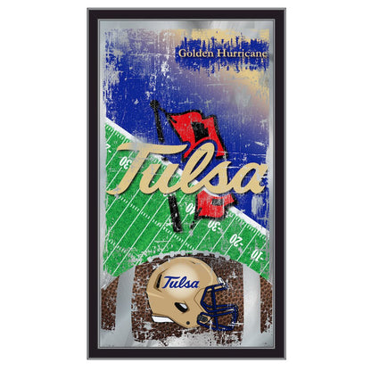 Tulsa 15" x 26" Football Mirror