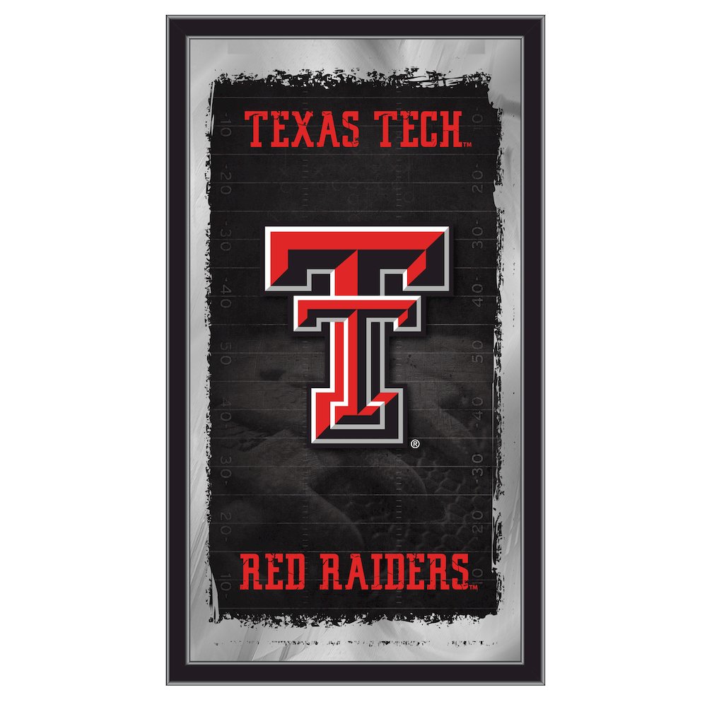 Texas Tech 15" x 26" Football Mirror