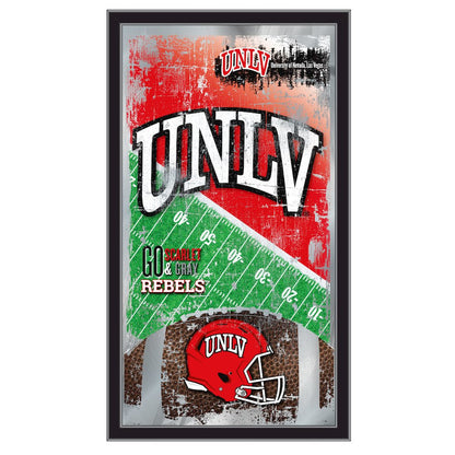 UNLV 15" x 26" Football Mirror