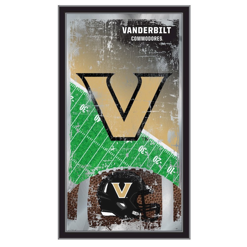 Vanderbilt 15" x 26" Football Mirror