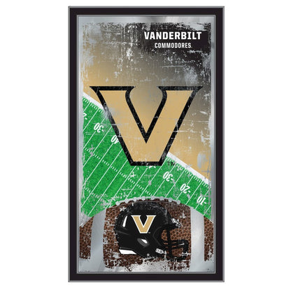 Vanderbilt 15" x 26" Football Mirror
