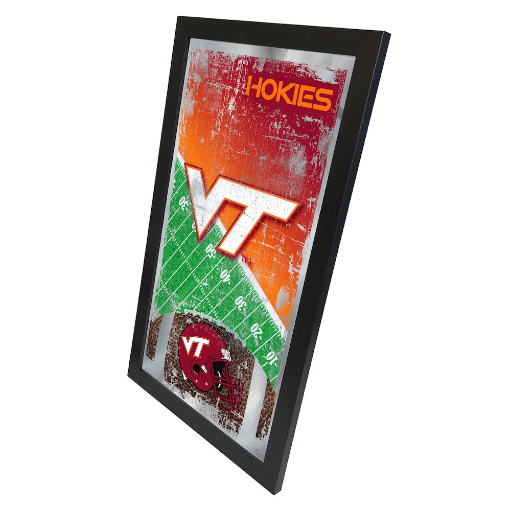 Virginia Tech 15" x 26" Football Mirror