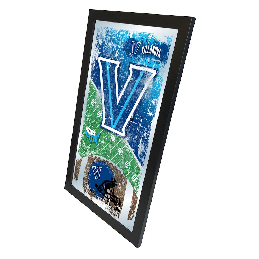 Villanova 15" x 26" Football Mirror