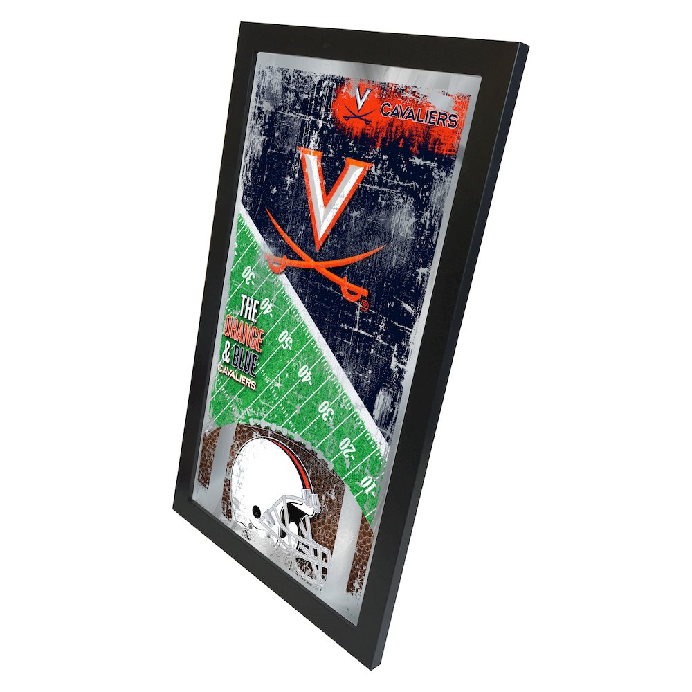 Virginia 15" x 26" Football Mirror