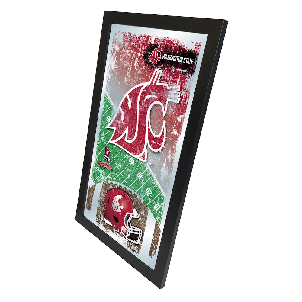 Washington State 15" x 26" Football Mirror