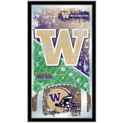Washington 15" x 26" Football Mirror