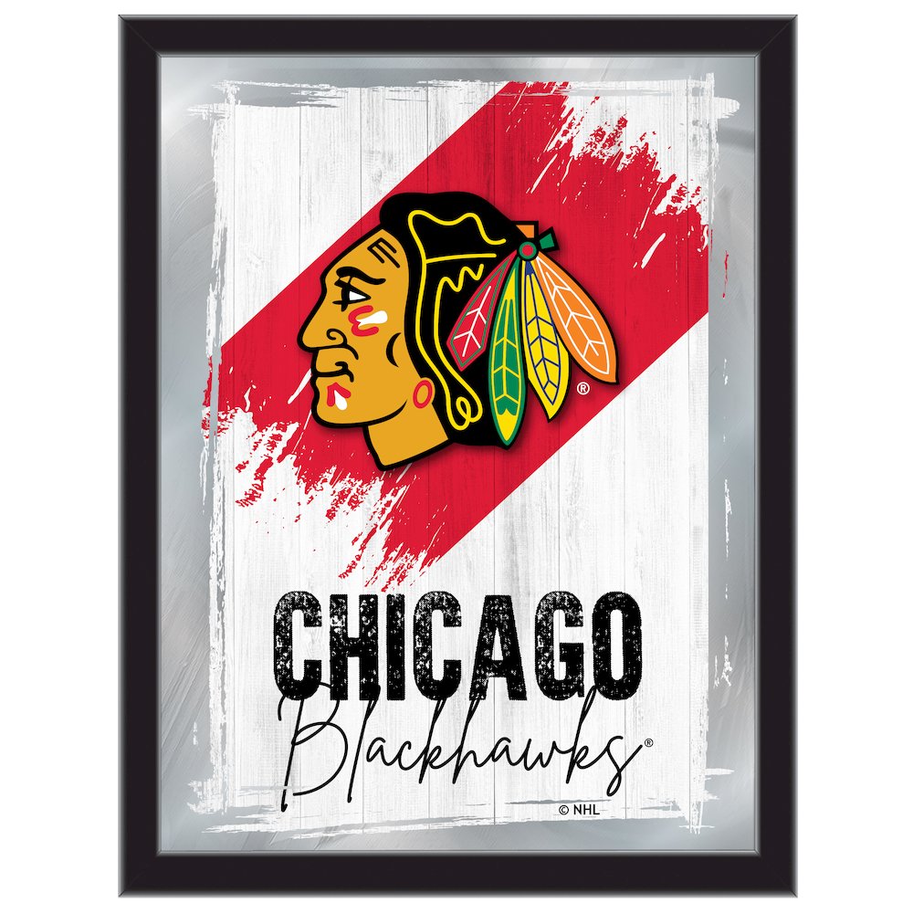 Chicago Blackhawks 17"x22" Logo Wall Mirror