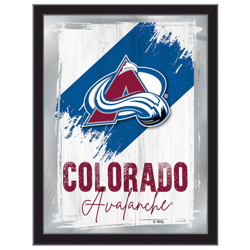 Colorado Avalanche 17"x22" Logo Wall Mirror