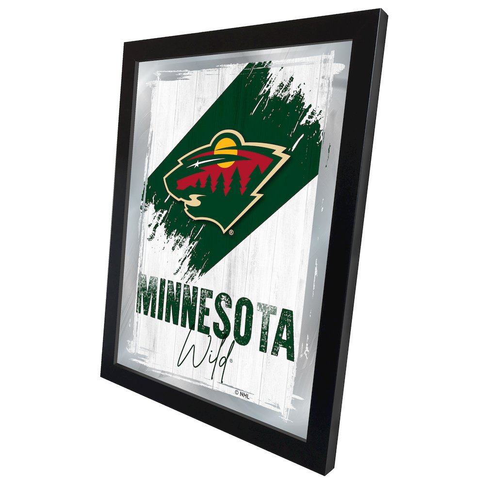 Minnesota Wild 17"x22" Logo Wall Mirror