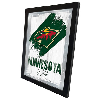 Minnesota Wild 17"x22" Logo Wall Mirror
